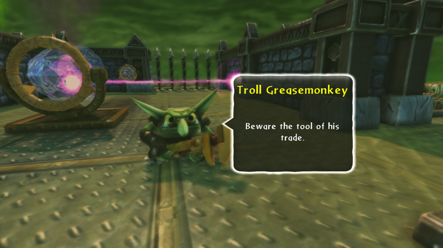 Troll Greasemonkey's enemy intro at Oilspill Island (PlayStation 3 / Xbox 360)