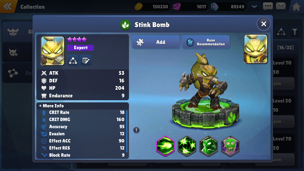 Awakened Stink Bomb