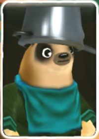 Snuckles' character portrait in Skylanders: Spyro's Adventure (Shattered Island, PlayStation 3 / Xbox 360)