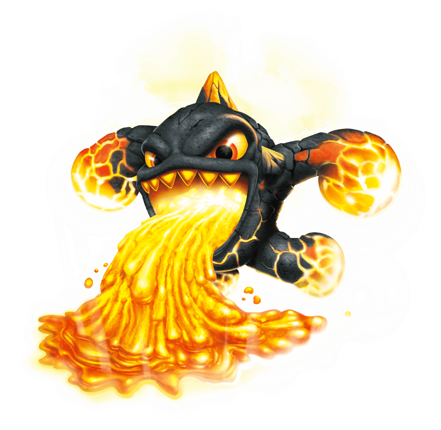 Volcanic Eruptor Transparent Render