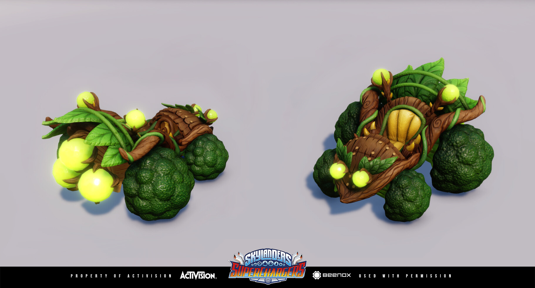 Broccoli Guy's vehicle model by Jonathan Rancourt