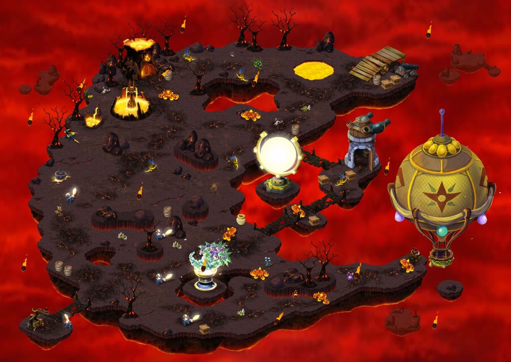 A Fire Skyland.