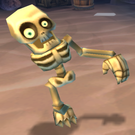 T-Bone after collecting two of three bone piles