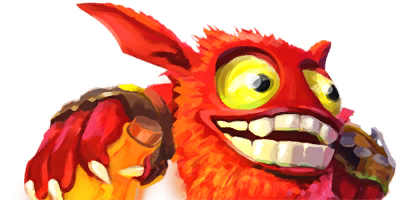 Skylanders: Swap Force portrait of Punch Pop Fizz