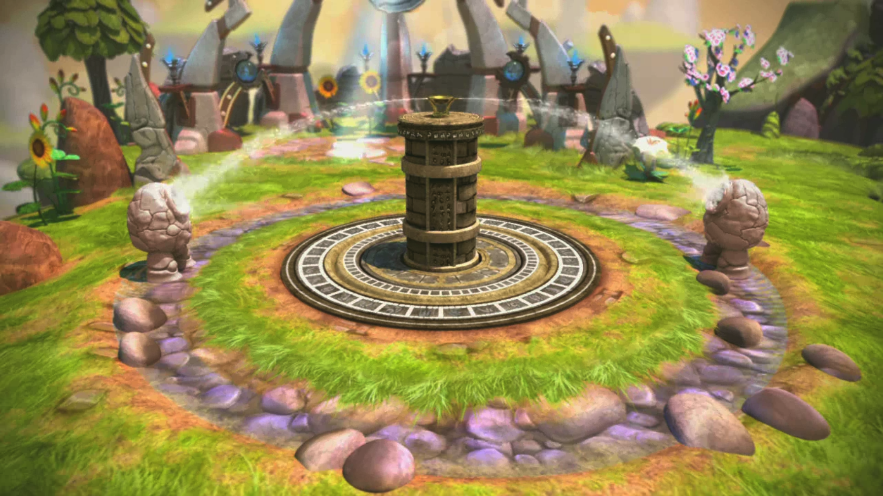 The rebuilt Core of Light after collecting the Eternal Water Source