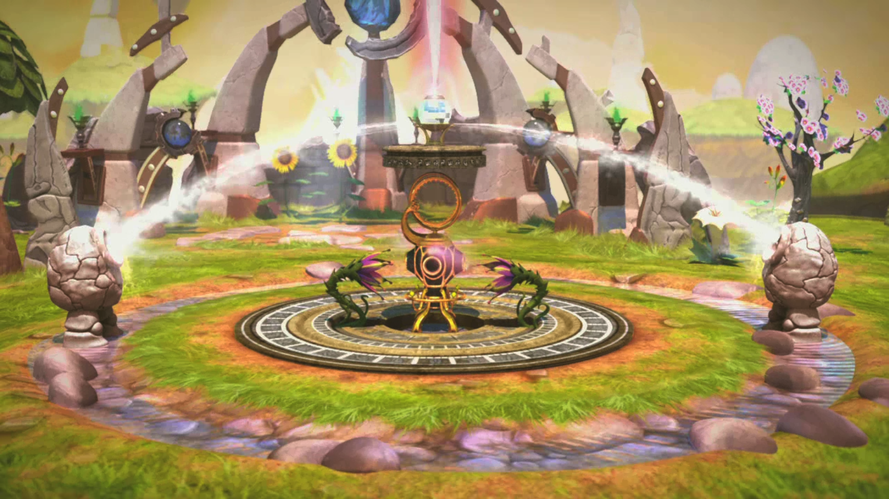 The rebuilt Core of Light after collecting the Eternal Life Source