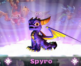 Spyro as seen in Skylanders: Universe