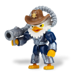 Mega Blok Jet-Vac wearing the Cowboy Hat