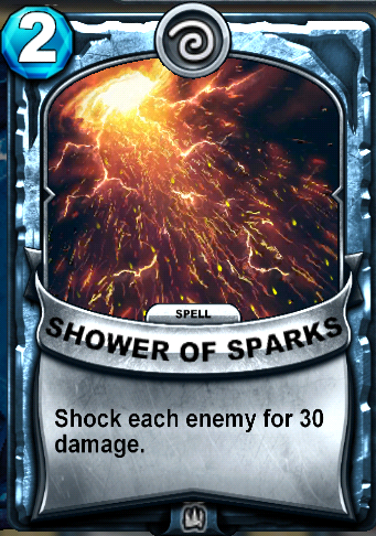 Animated version of Shower of Sparks.