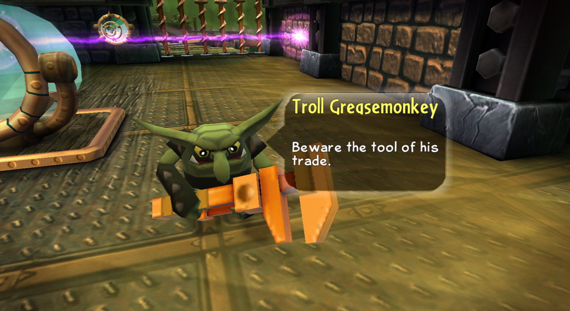 Troll Greasemonkey's enemy intro at Oilspill Island (Wii)
