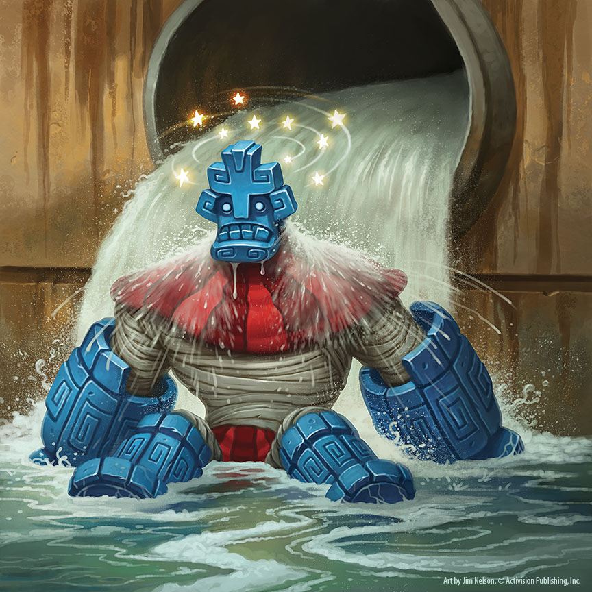 Unused Skylanders: Battlecast art of Grave Clobber by Jim Nelson