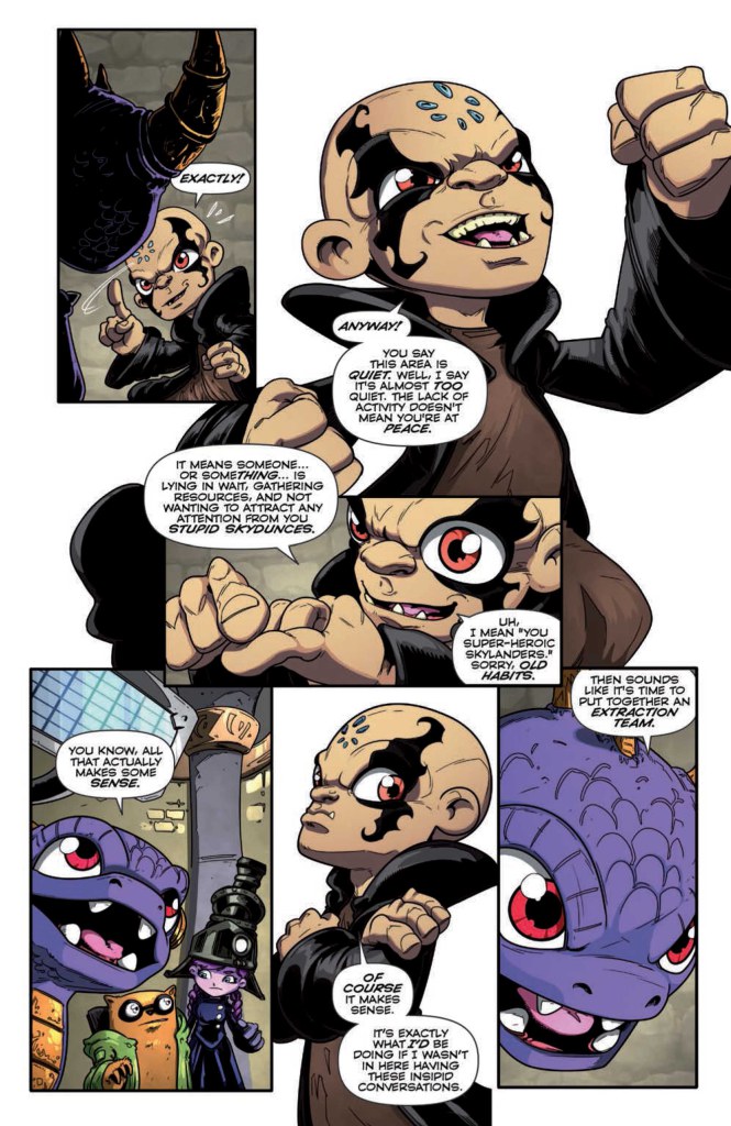 Skylanders SuperChargers Issue #1 Page 5 Preview