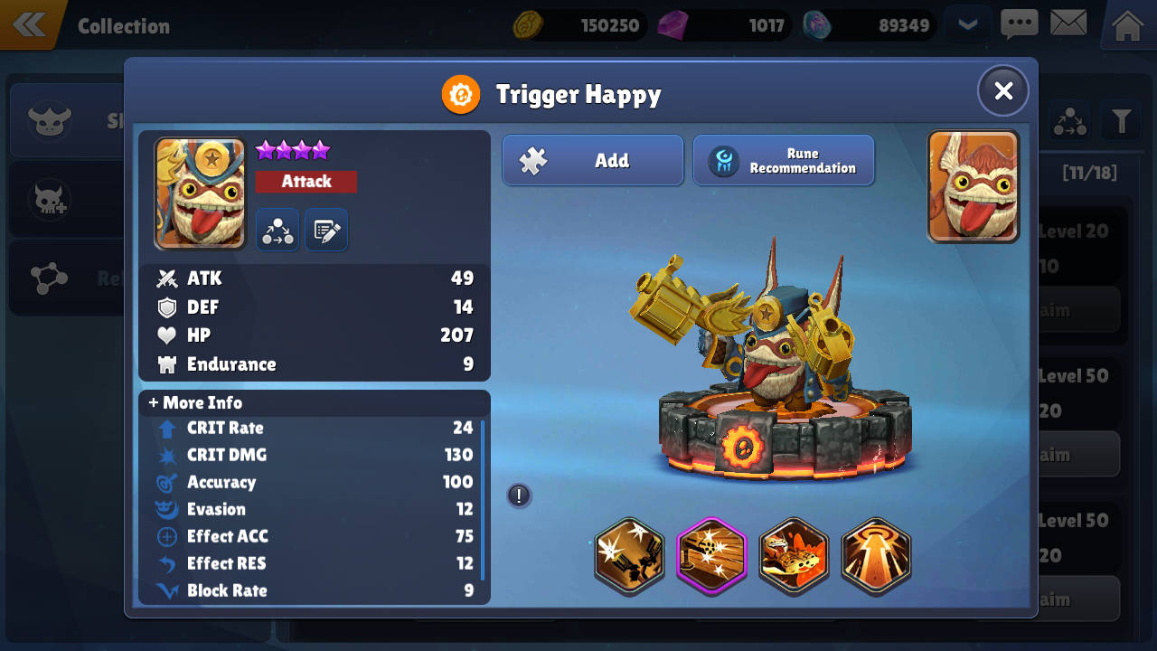 Awakened Trigger Happy