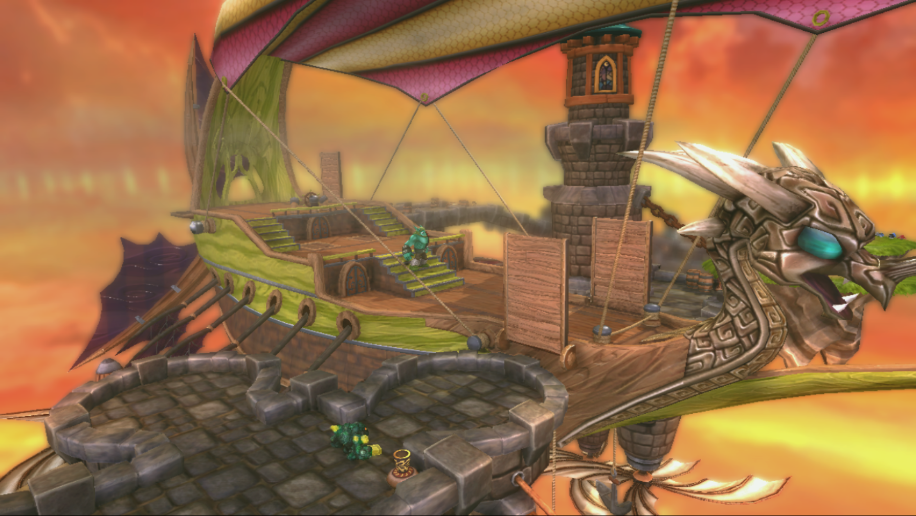 The giant Drow Warship (PlayStation 3 / Xbox 360)