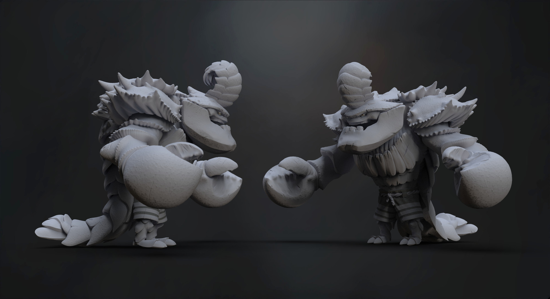 Character model of Thunder Tow by Christopher Wright