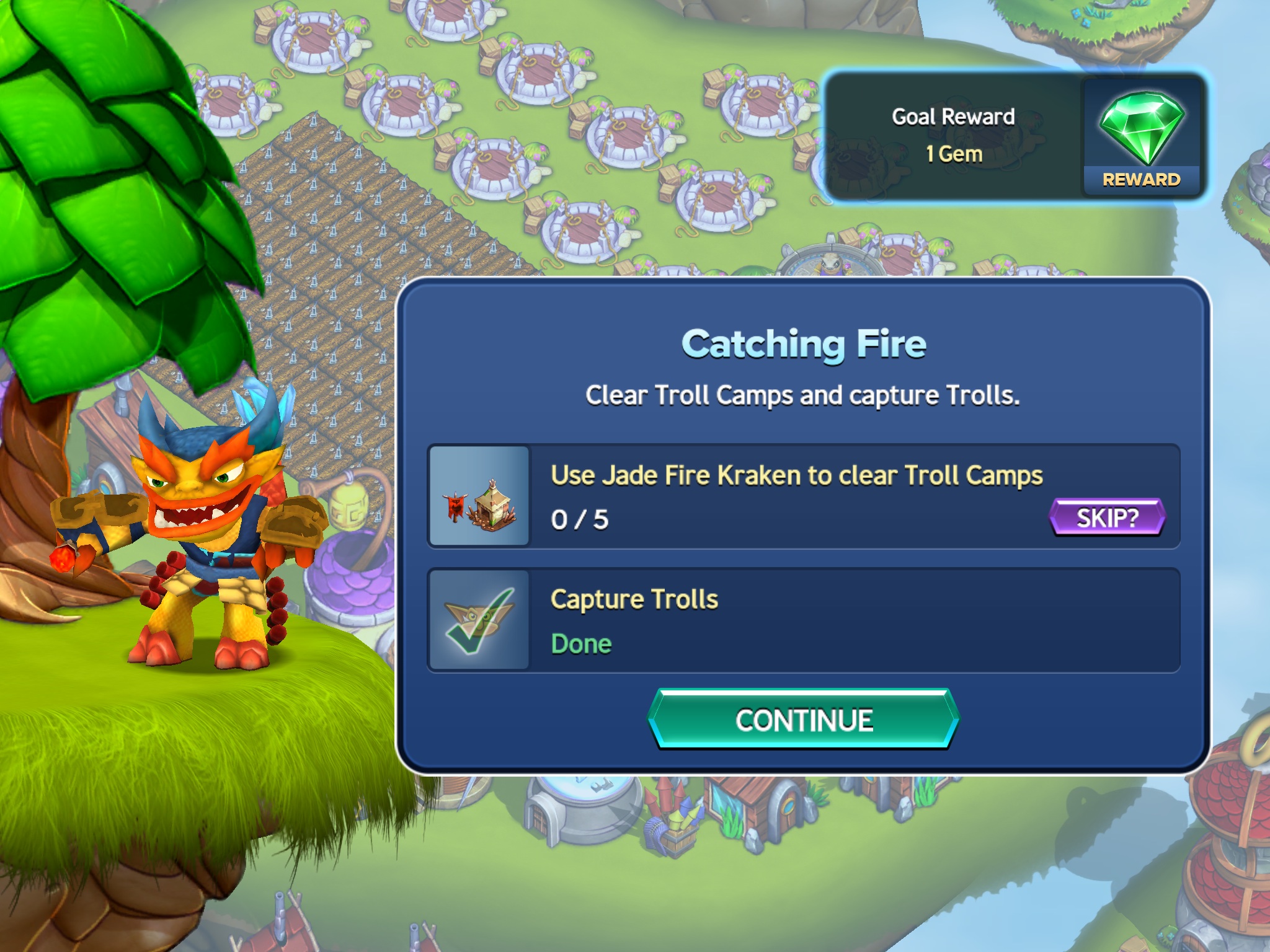 Example of a Skylander Quest.