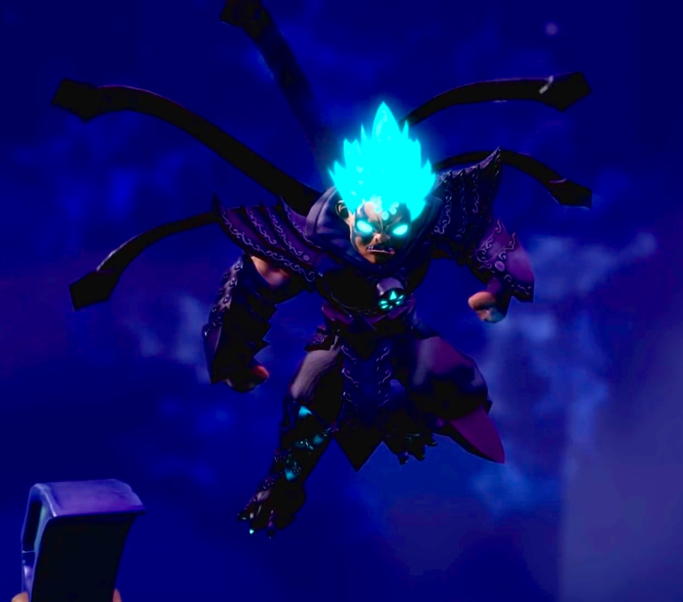 Kaos, transformed into his super form by Brain