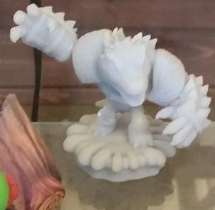 Snap Shot's uncolored prototype toy