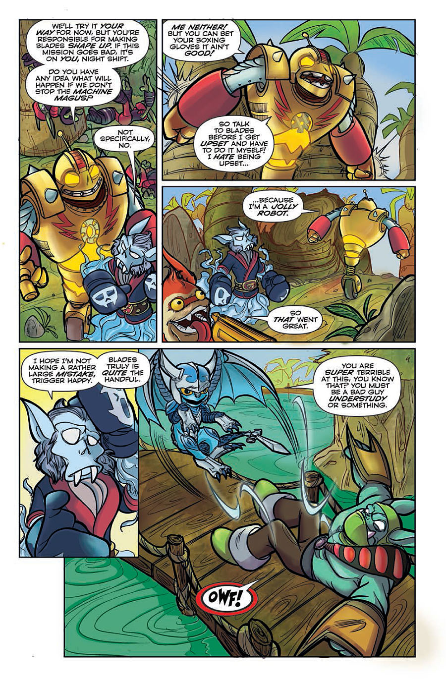 Skylanders Issue 5 Page Preview #3