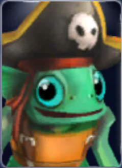 Pirate Gurglefin's character portrait in Skylanders: Spyro's Adventure (Wii)
