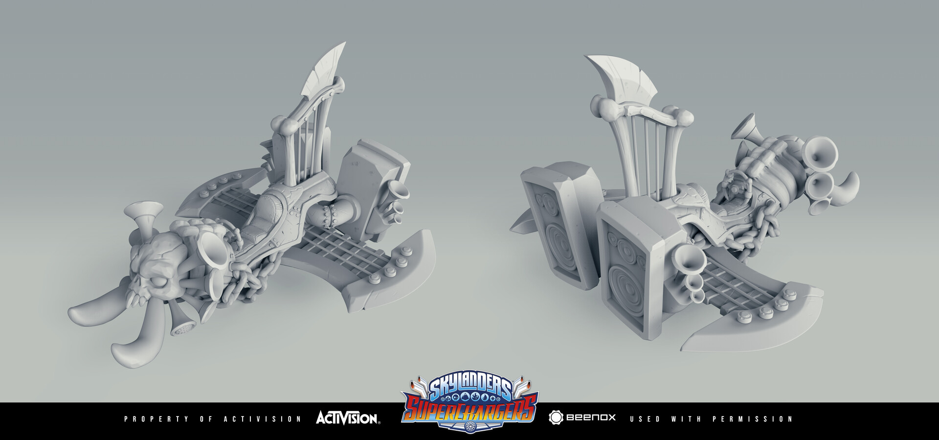 Completed model render by Jonathan Rancourt of the Sub Woofer