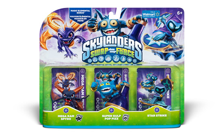 Mega Ram Spyro in a triple pack with S3 Pop Fizz and Star Strike
