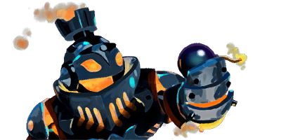 Dark Blast Zone Skylanders: Swap Force art portrait