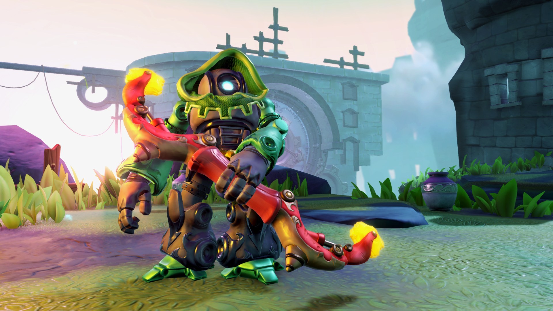 Ro-Bow in The Lost Imaginite Mines