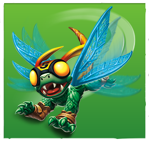 Another promotional art of High Five with complete blue wings