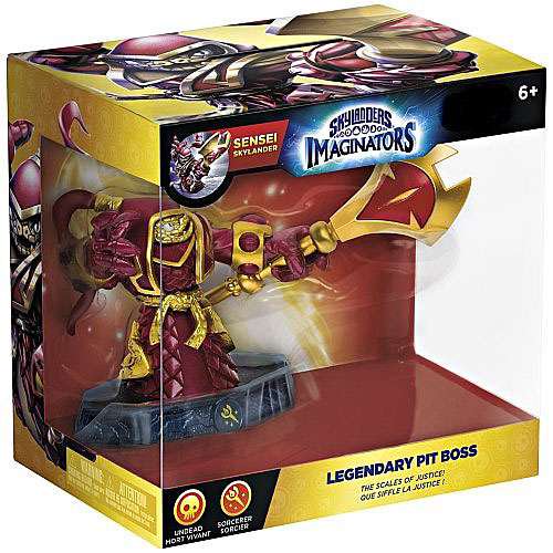 Legendary Pit Boss's packaging