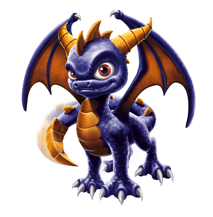 Series 1 Spyro transparent render