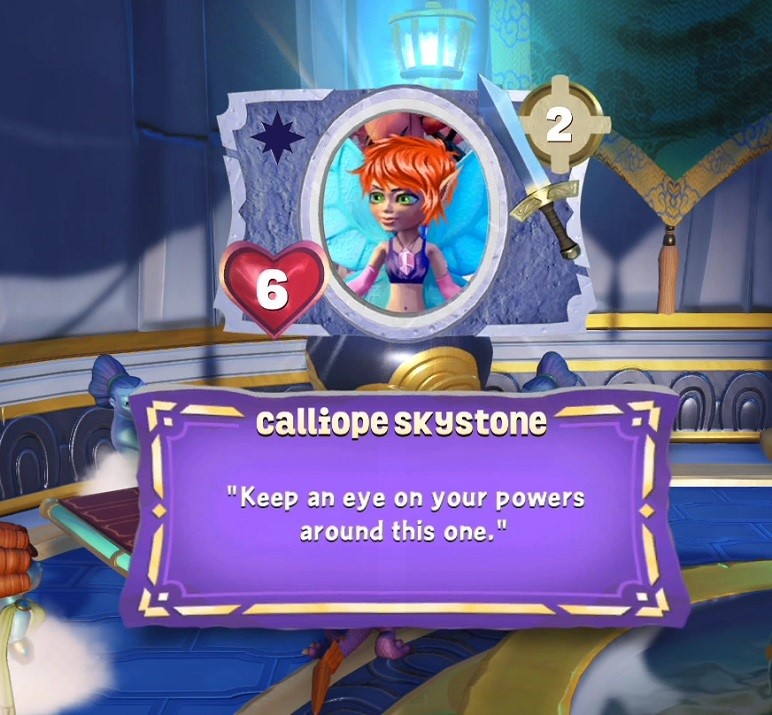 Calliope's Skystone in Skylanders: SuperChargers