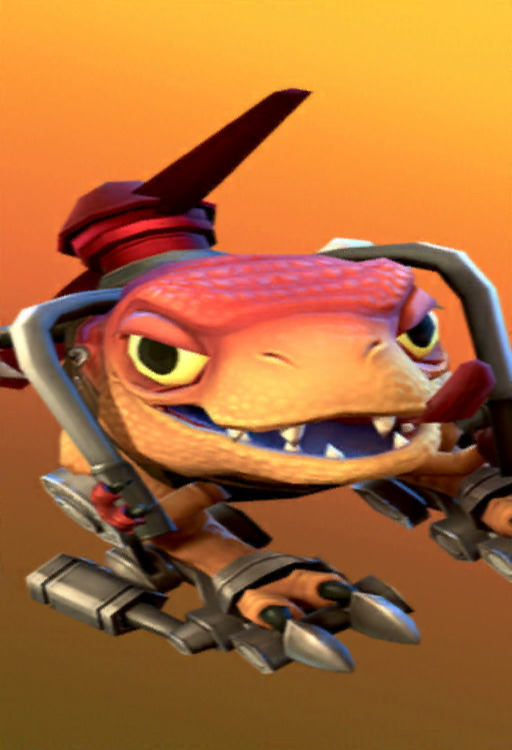 Chopper's arena splash screen from the first version of Ring of Heroes