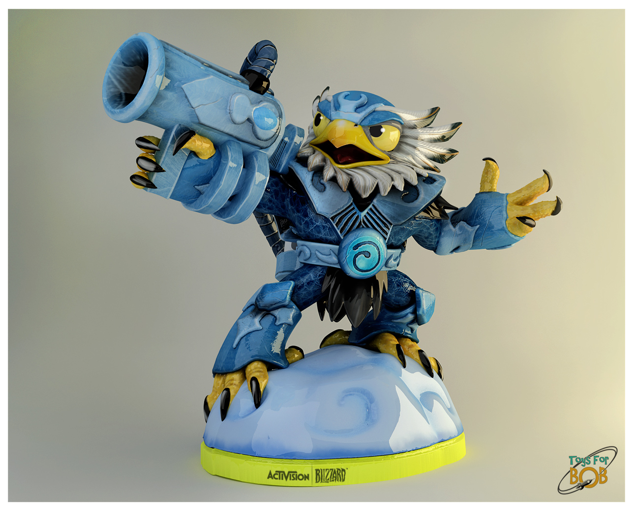 3D sculpture of Jet-Vac by Cemre Ozkurt