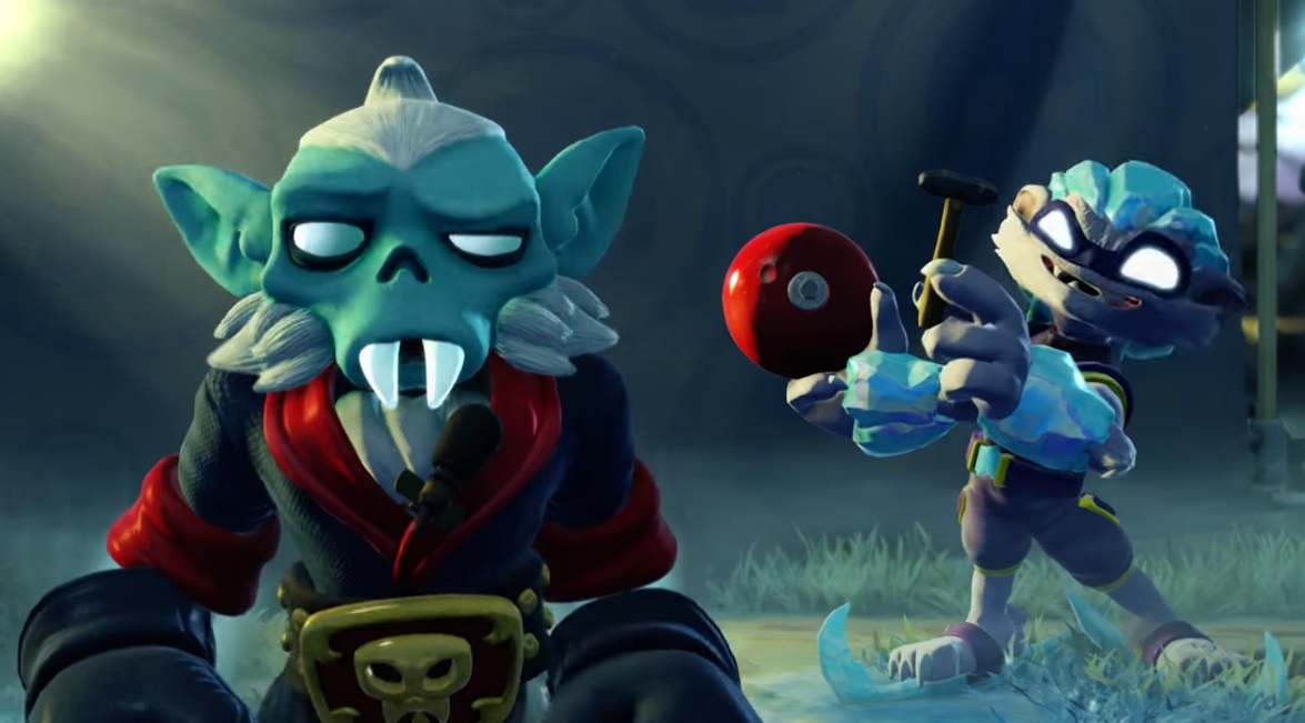 Freeze Blade about to ring a bell