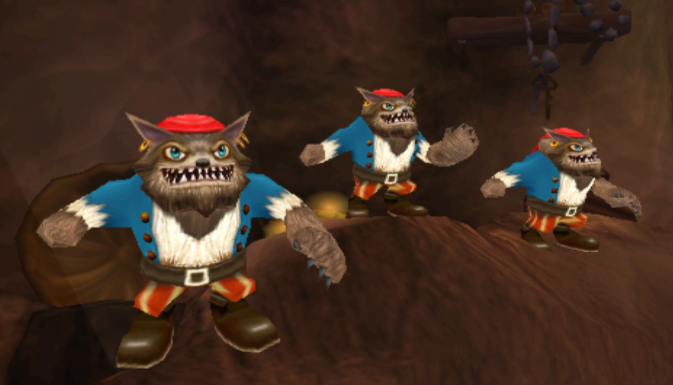 Seadog spectators in Spyro's Adventure