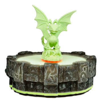 Glow Cynder on the Glow Portal