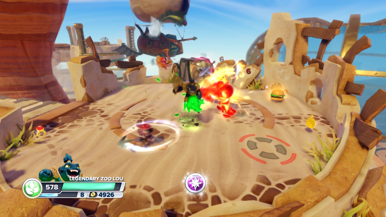 Legendary Zoo Lou taking on enemies in Iron Jaw Gulch