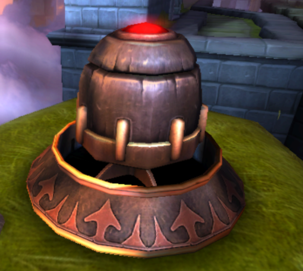 A Battlement Cannon Artilley shell dispenser