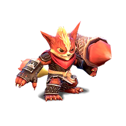 Render of Flare Wolf in RoH's Collection screen