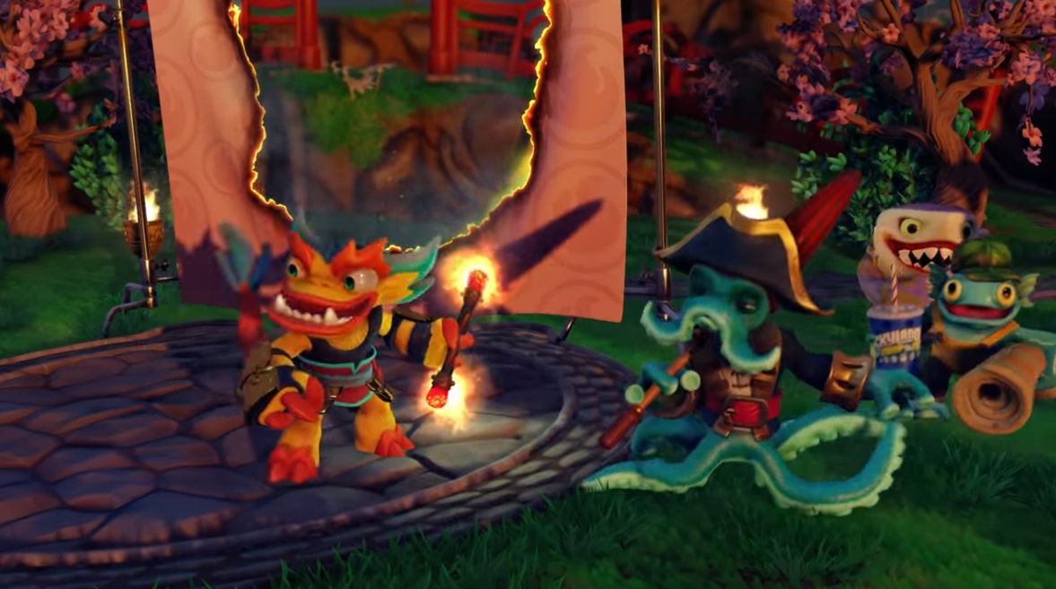 Wash Buckler, Snagglescale and a Dirt Shark in "Fire Kraken's Short Cut" trailer