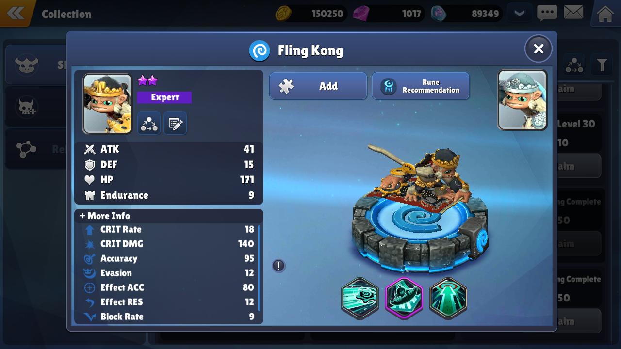 Awakened Fling Kong