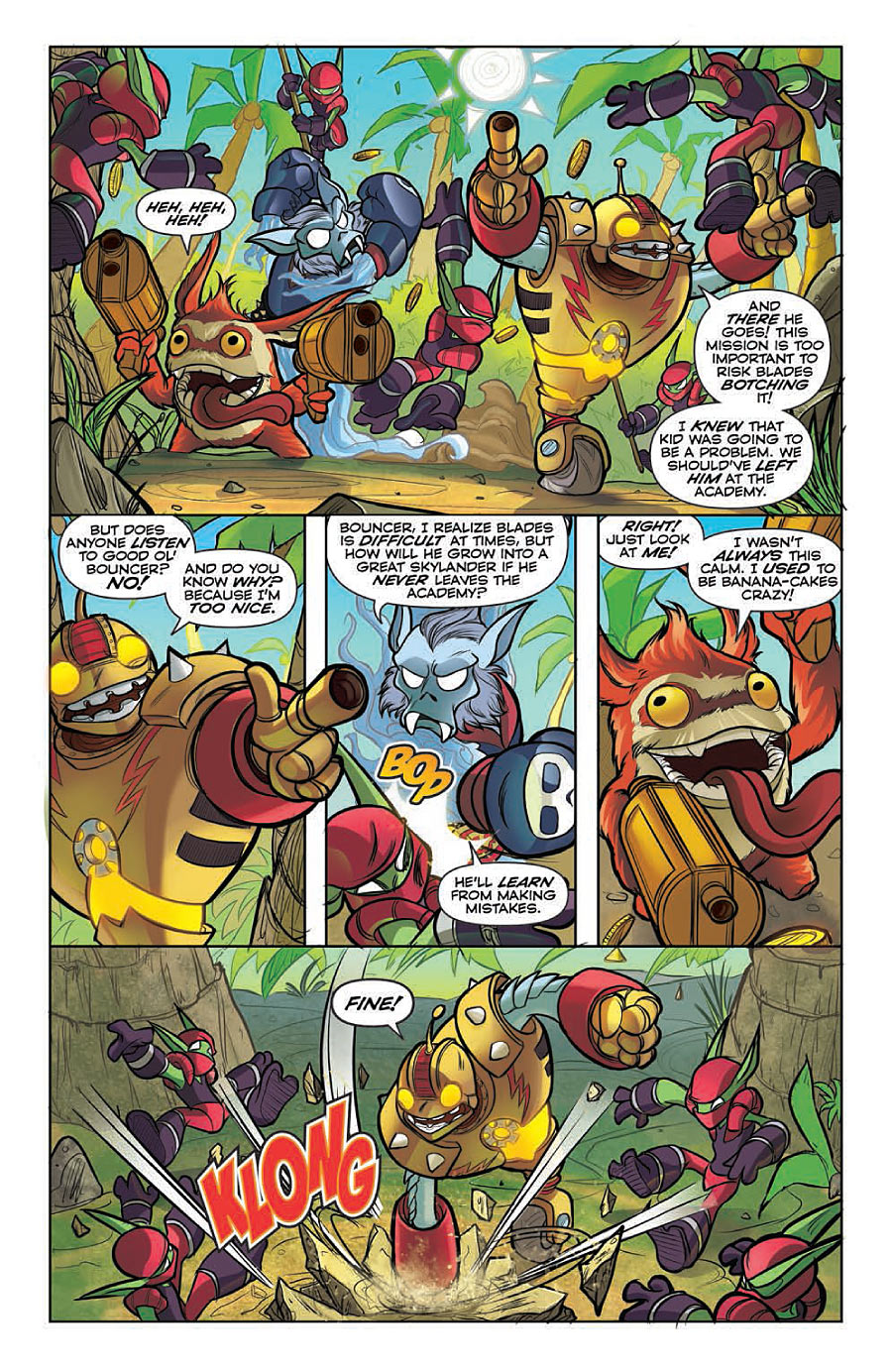Skylanders Issue 5 Page Preview #2