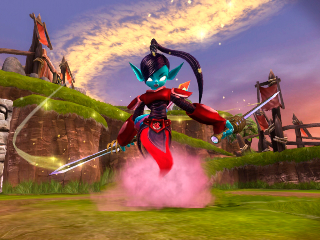 Scarlet Ninjini in Rumbletown