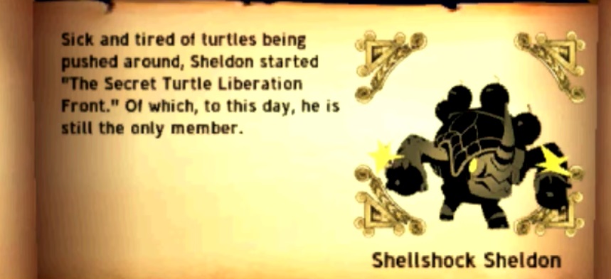 Shellshock Sheldon Nightmare Page
