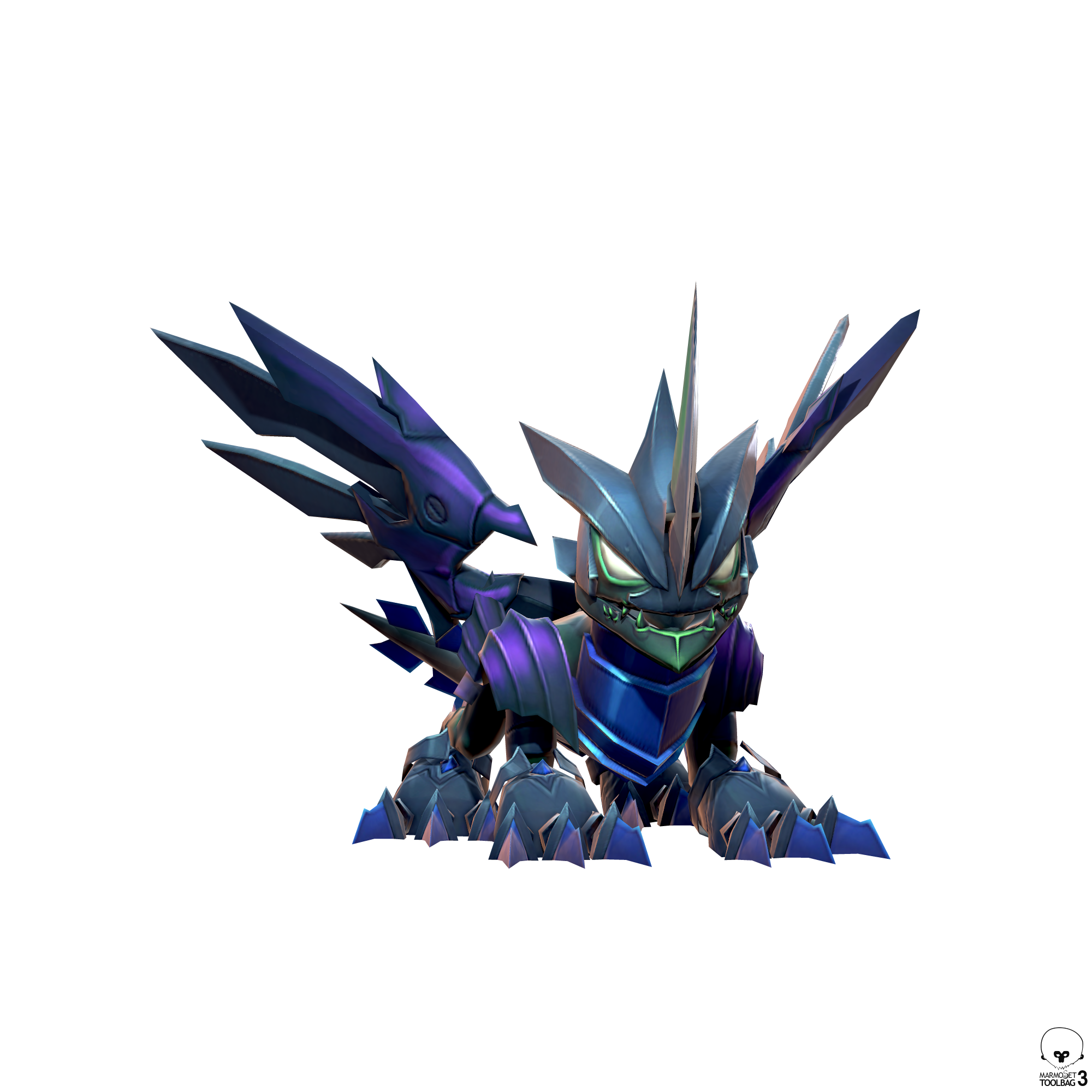 Blackout's Awakened Form in Skylanders: Ring of Heroes
