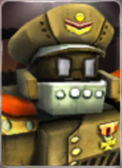 General Robot's character portrait in Skylanders: Spyro's Adventure (Wii)
