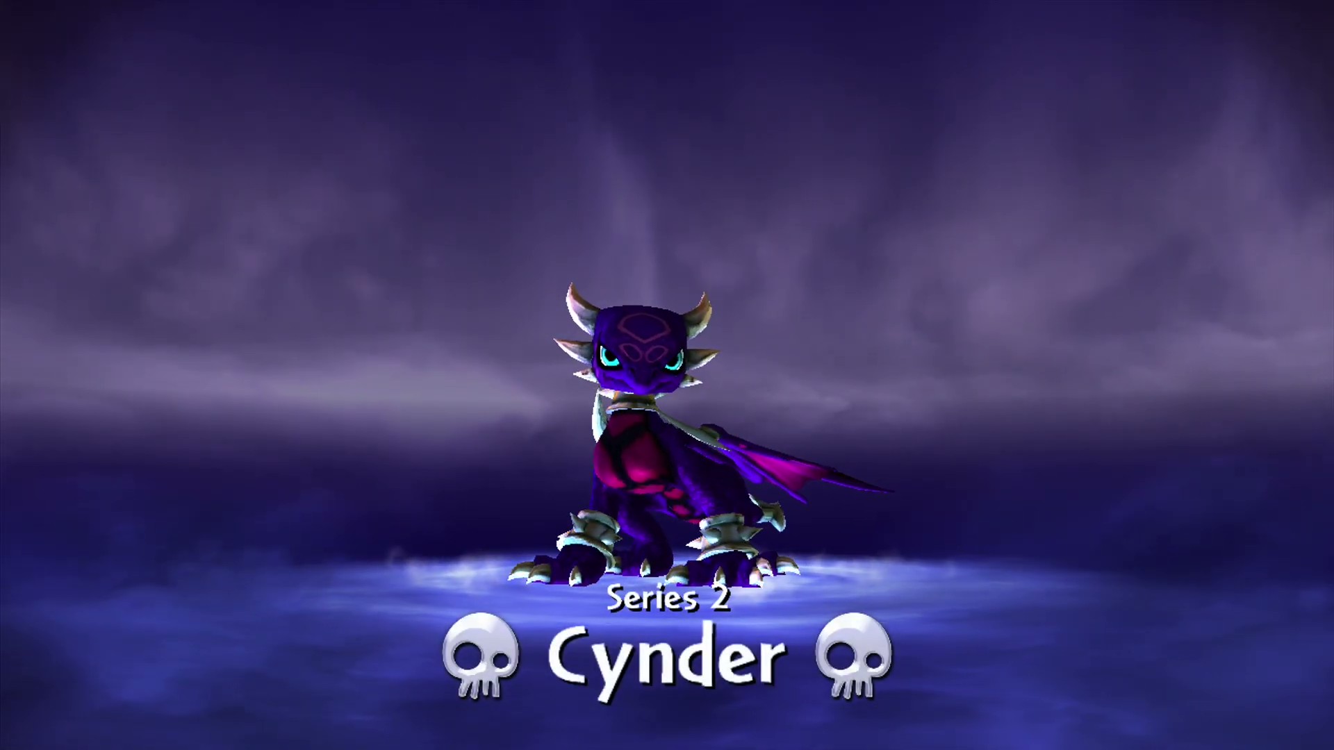 Cynder in her elemental background