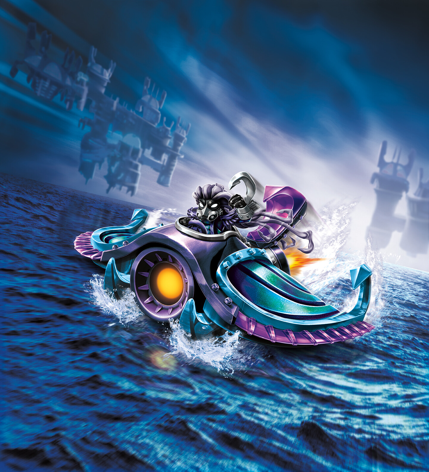 Sea Shadow promotional art by Phillip Worobey