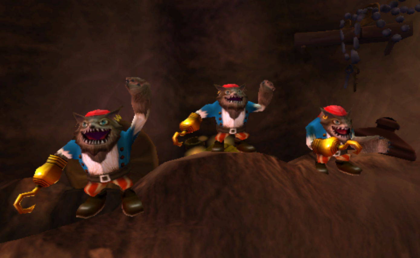 Seadog spectators in Skylanders: Giants